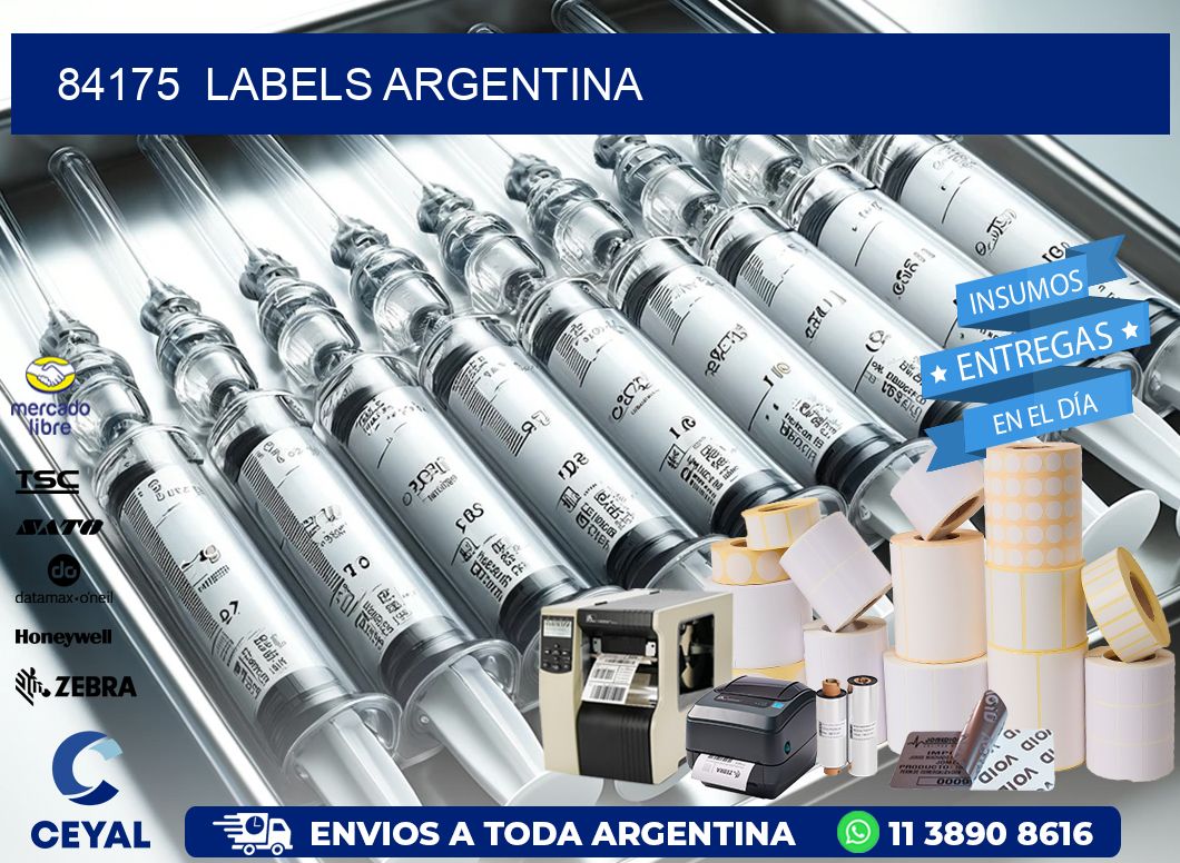 84175  Labels Argentina