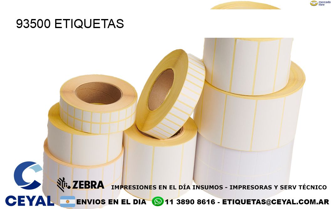 93500 ETIQUETAS