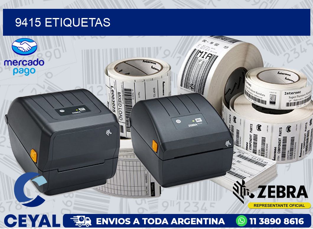 9415 ETIQUETAS
