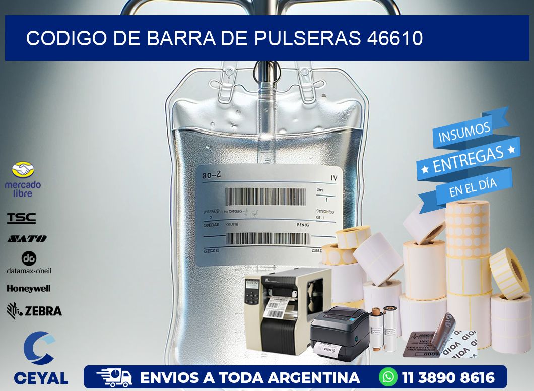 CODIGO DE BARRA DE PULSERAS 46610