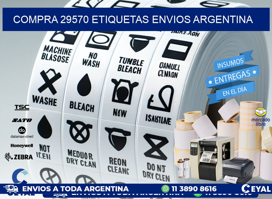 COMPRA 29570 ETIQUETAS ENVIOS ARGENTINA