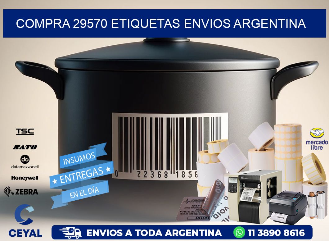 COMPRA 29570 ETIQUETAS ENVIOS ARGENTINA
