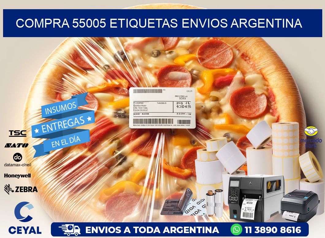 COMPRA 55005 ETIQUETAS ENVIOS ARGENTINA