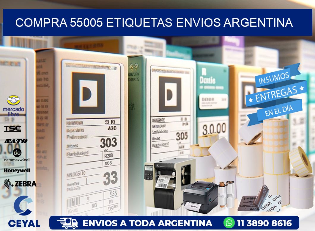 COMPRA 55005 ETIQUETAS ENVIOS ARGENTINA