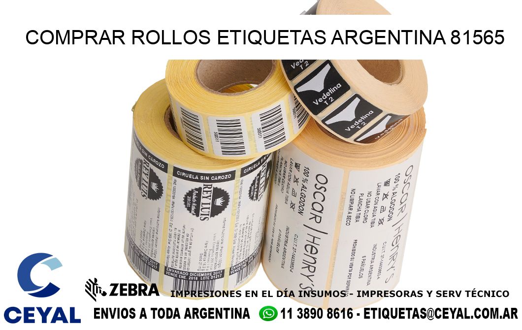 COMPRAR ROLLOS ETIQUETAS ARGENTINA 81565