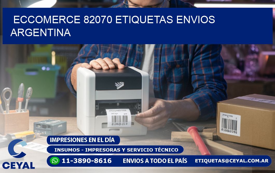 ECCOMERCE 82070 ETIQUETAS ENVIOS ARGENTINA