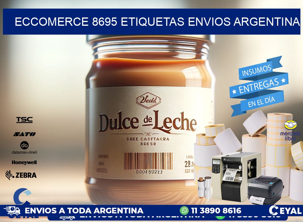 ECCOMERCE 8695 ETIQUETAS ENVIOS ARGENTINA