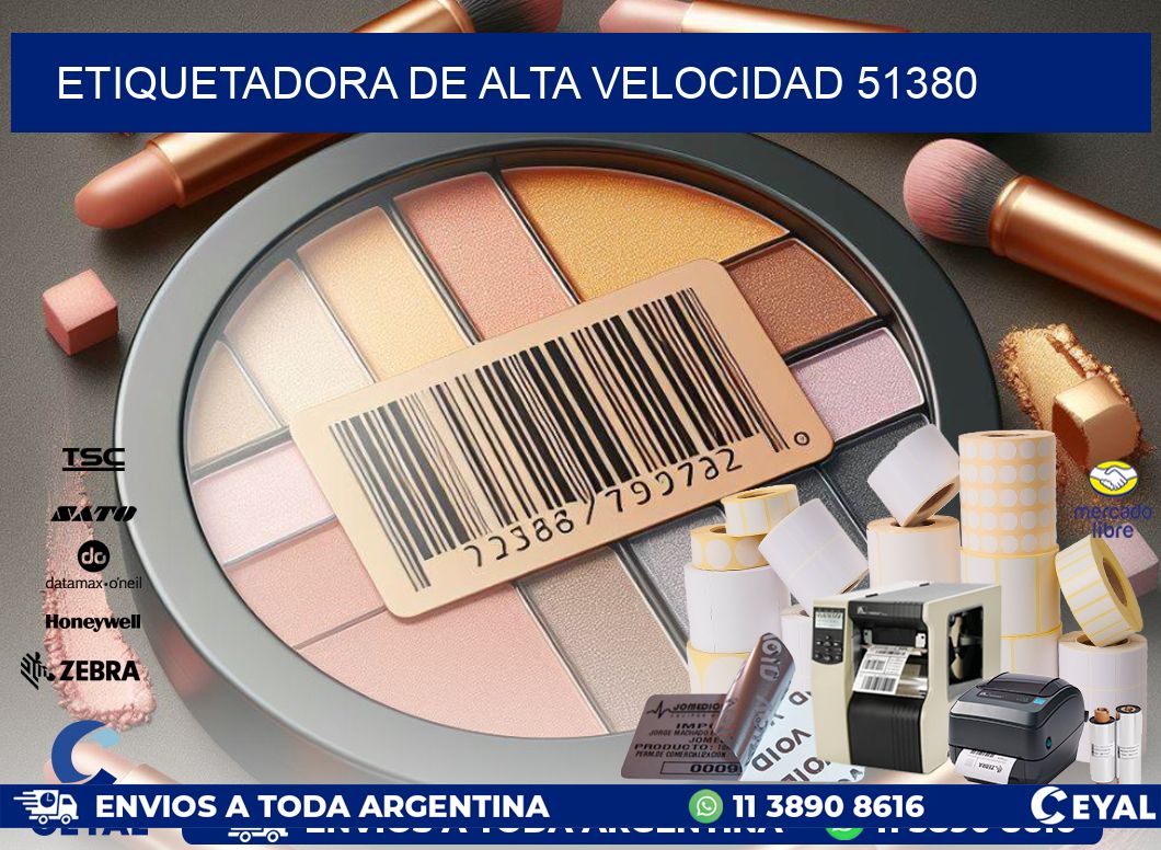 ETIQUETADORA DE ALTA VELOCIDAD 51380