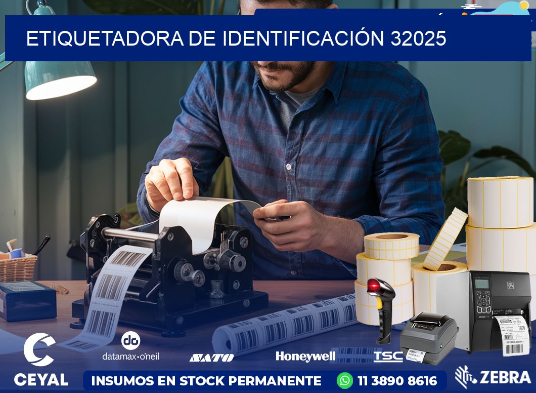 ETIQUETADORA DE IDENTIFICACIÓN 32025