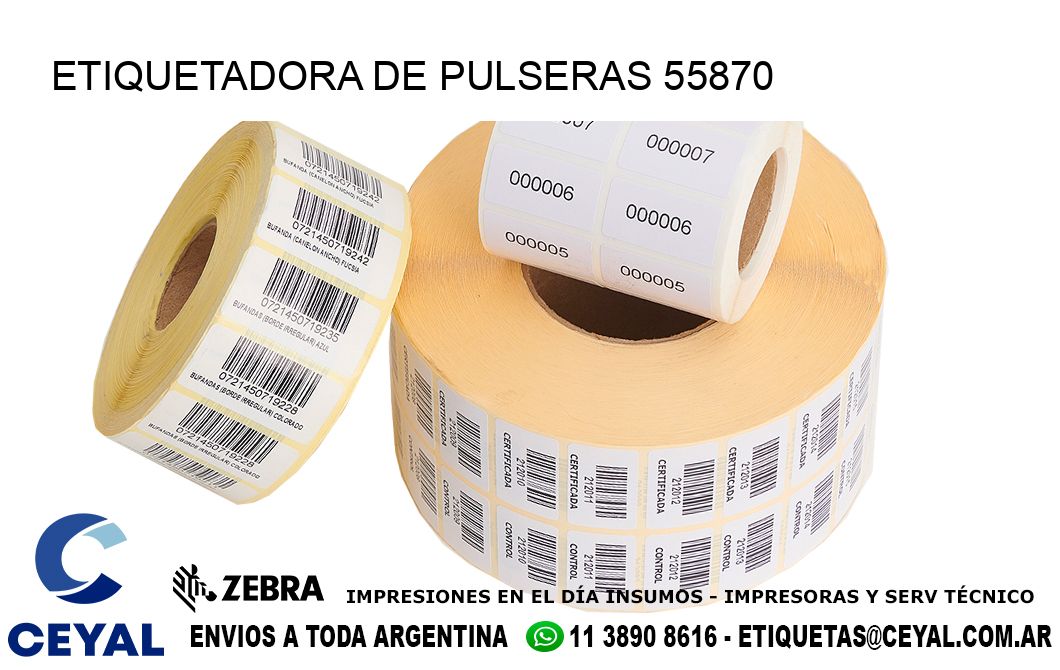 ETIQUETADORA DE PULSERAS 55870