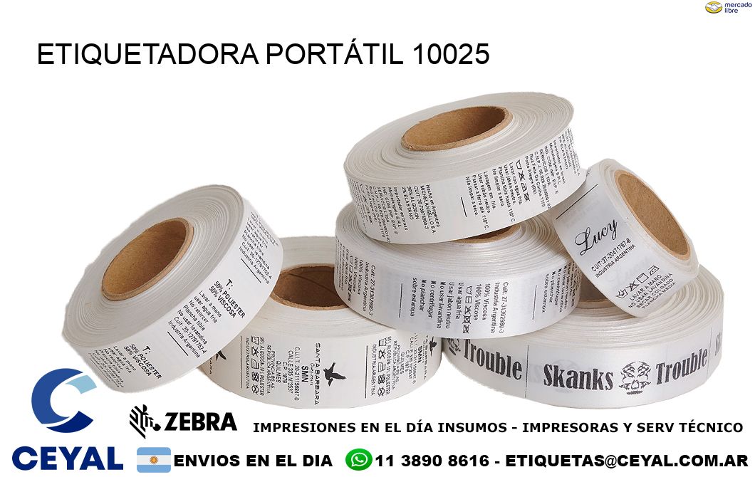 ETIQUETADORA PORTÁTIL 10025