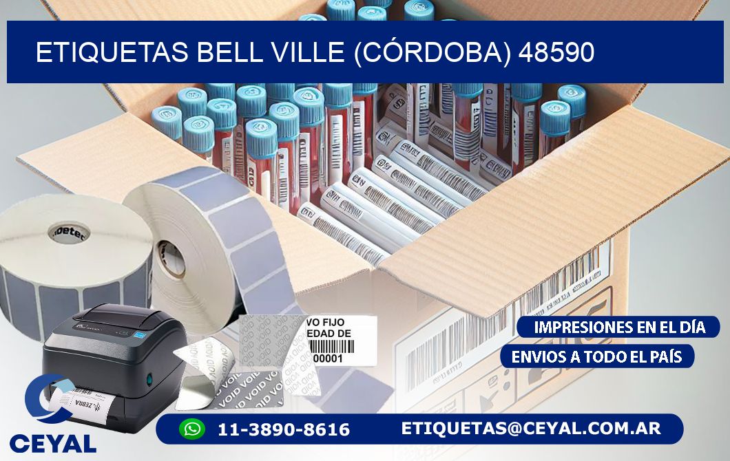 ETIQUETAS BELL VILLE (CÓRDOBA) 48590