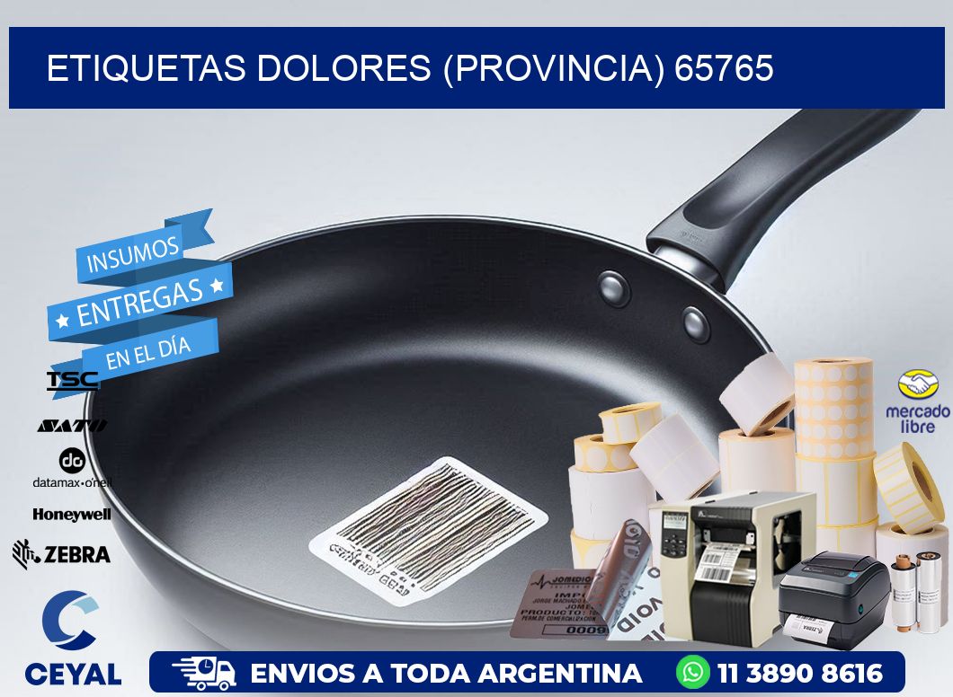 ETIQUETAS DOLORES (PROVINCIA) 65765