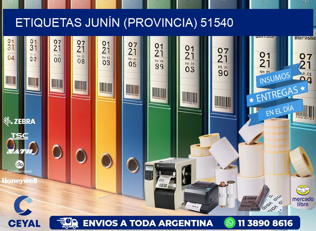 ETIQUETAS JUNÍN (PROVINCIA) 51540