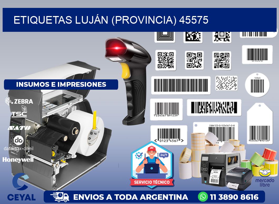 ETIQUETAS LUJÁN (PROVINCIA) 45575