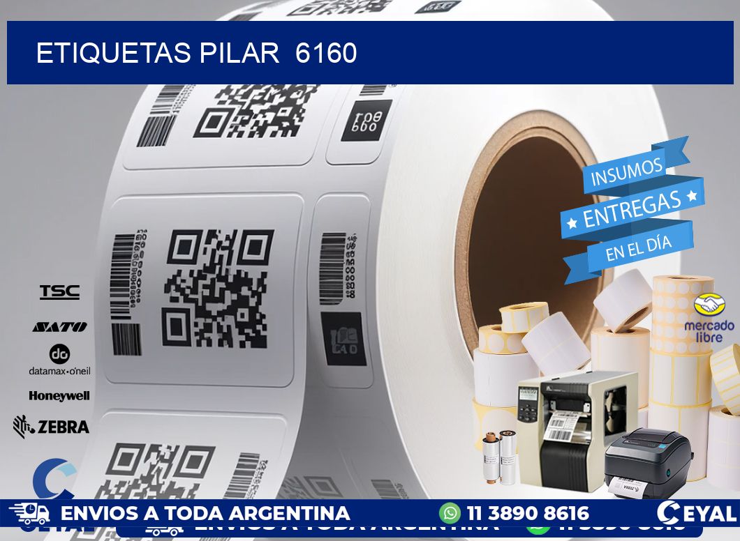 ETIQUETAS PILAR  6160