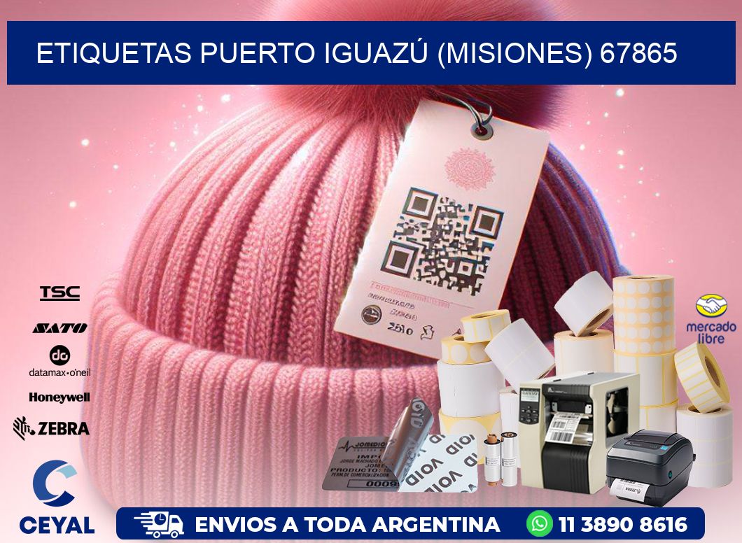 ETIQUETAS PUERTO IGUAZÚ (MISIONES) 67865