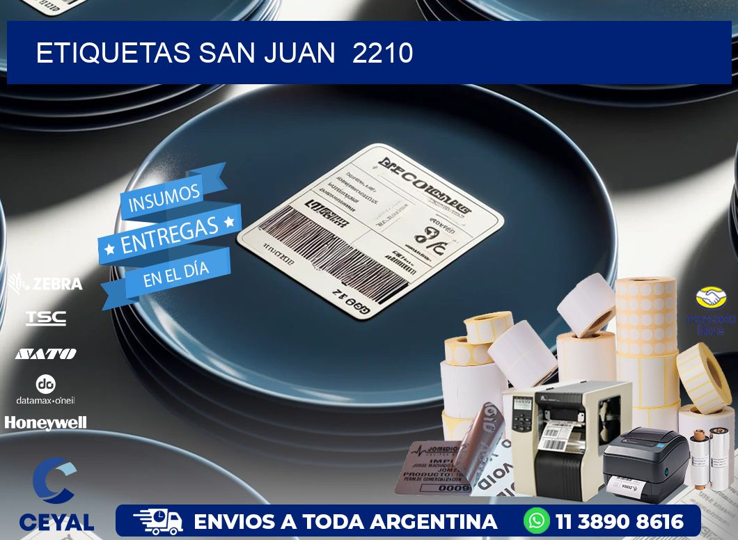 ETIQUETAS SAN JUAN  2210