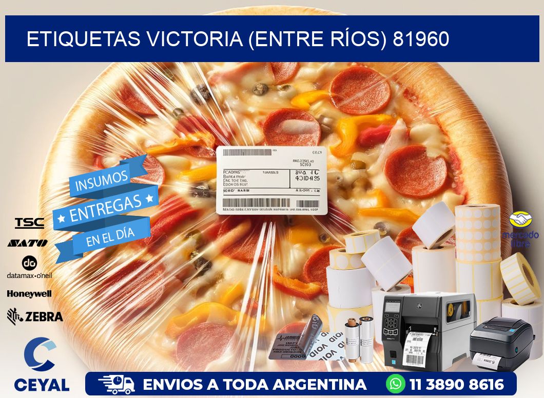 ETIQUETAS VICTORIA (ENTRE RÍOS) 81960