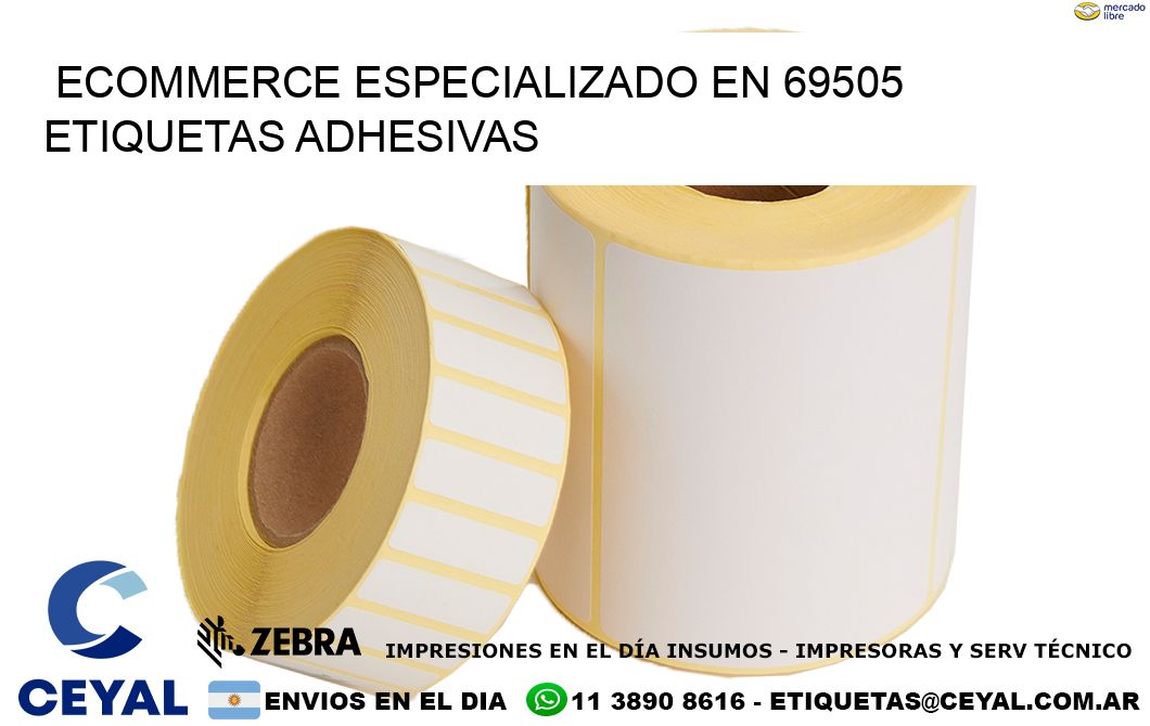 Ecommerce Especializado en 69505 Etiquetas Adhesivas