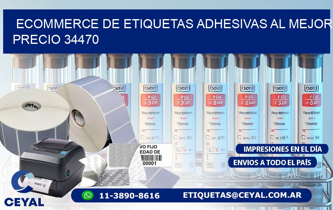Ecommerce de Etiquetas Adhesivas al Mejor Precio 34470
