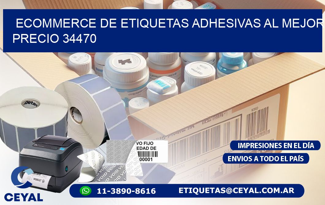 Ecommerce de Etiquetas Adhesivas al Mejor Precio 34470