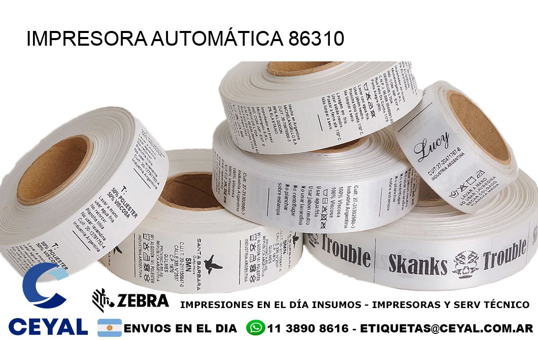 IMPRESORA AUTOMÁTICA 86310