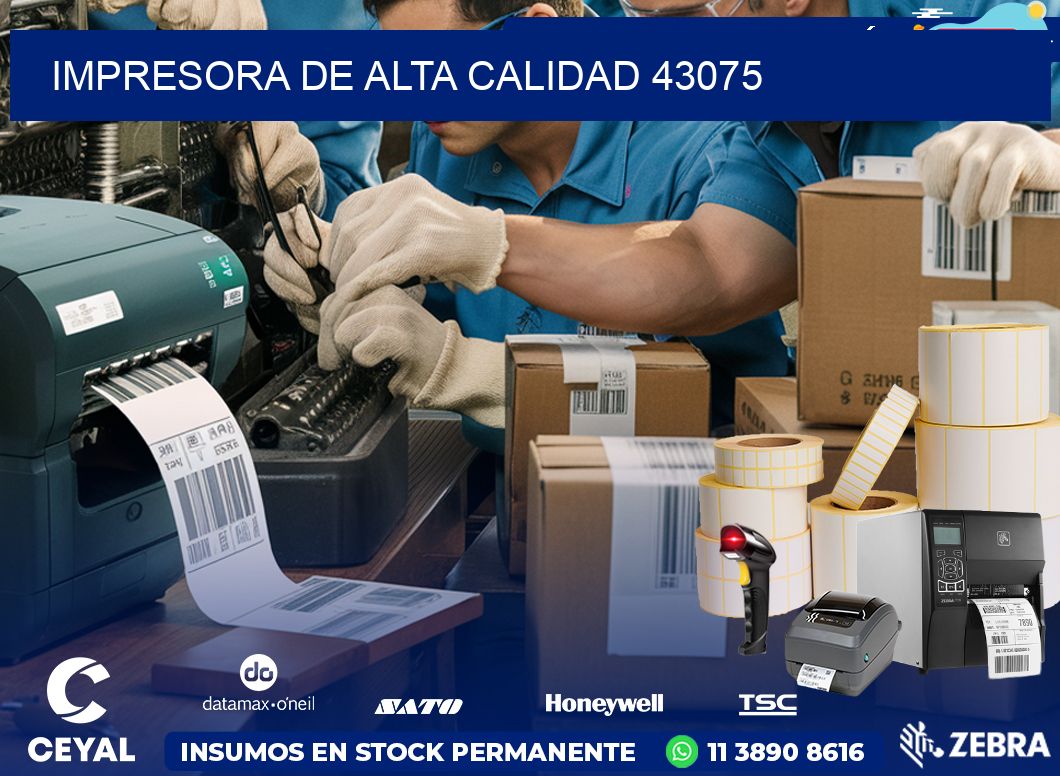 IMPRESORA DE ALTA CALIDAD 43075