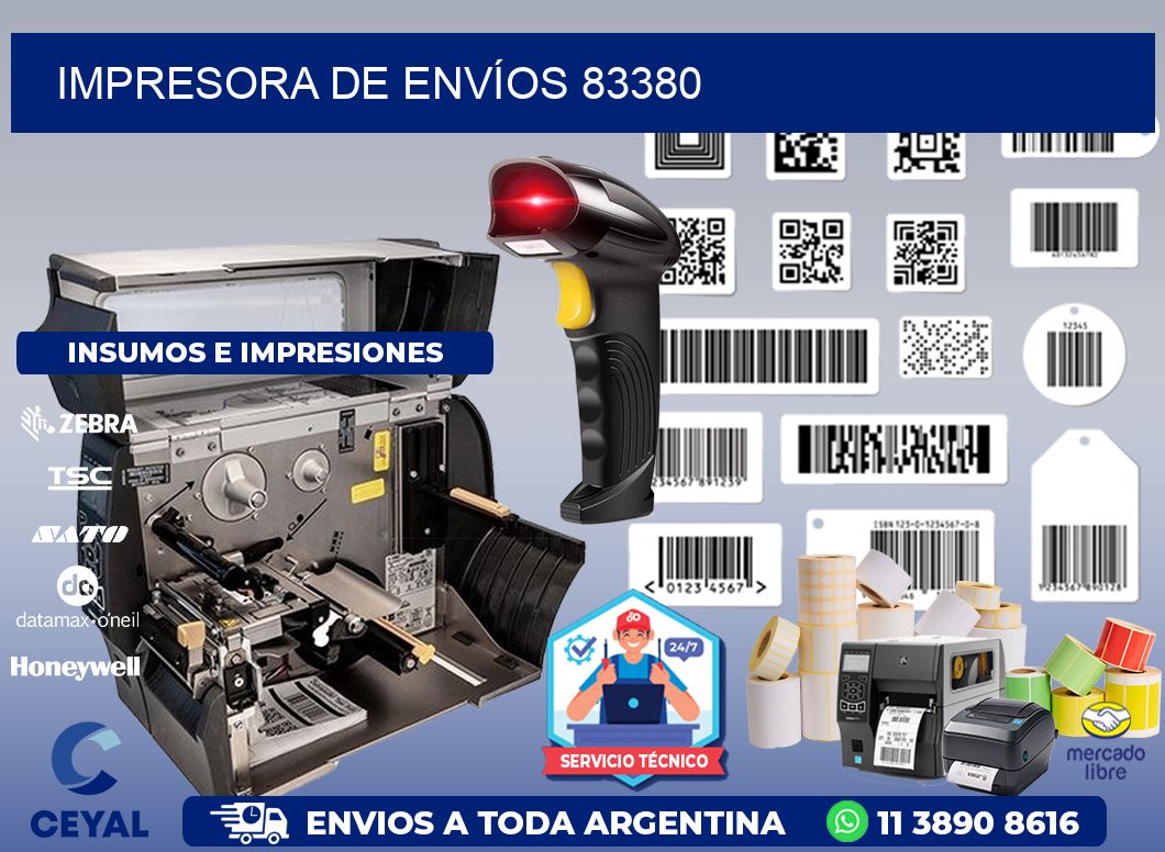IMPRESORA DE ENVÍOS 83380