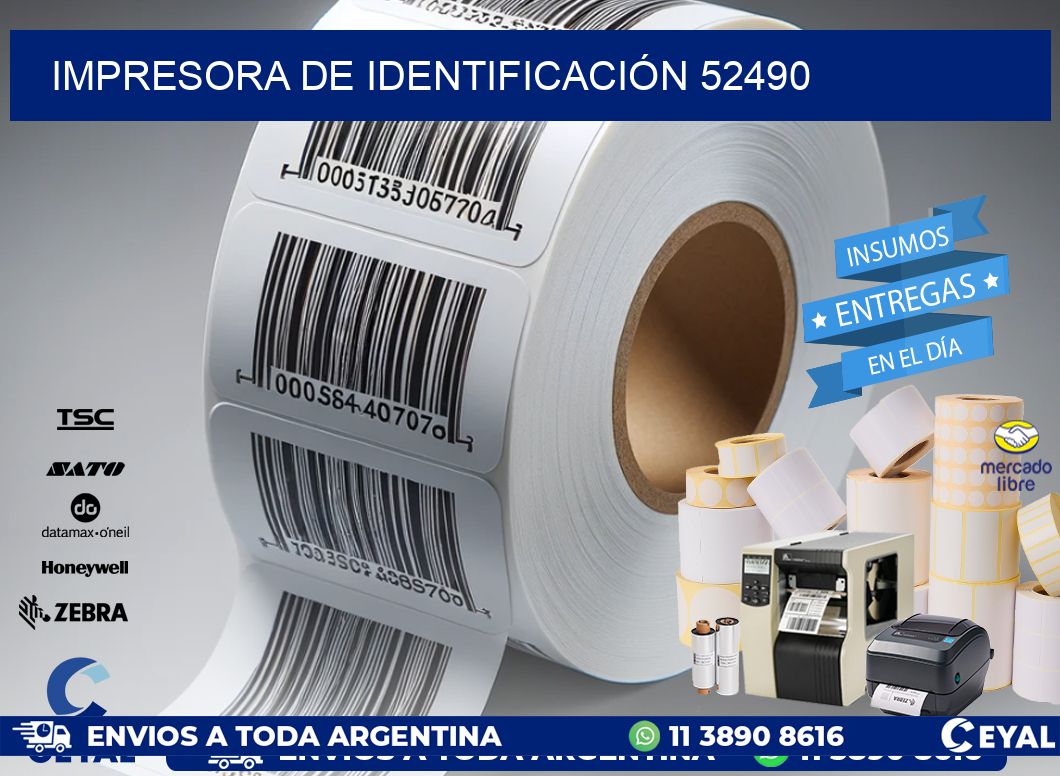 IMPRESORA DE IDENTIFICACIÓN 52490