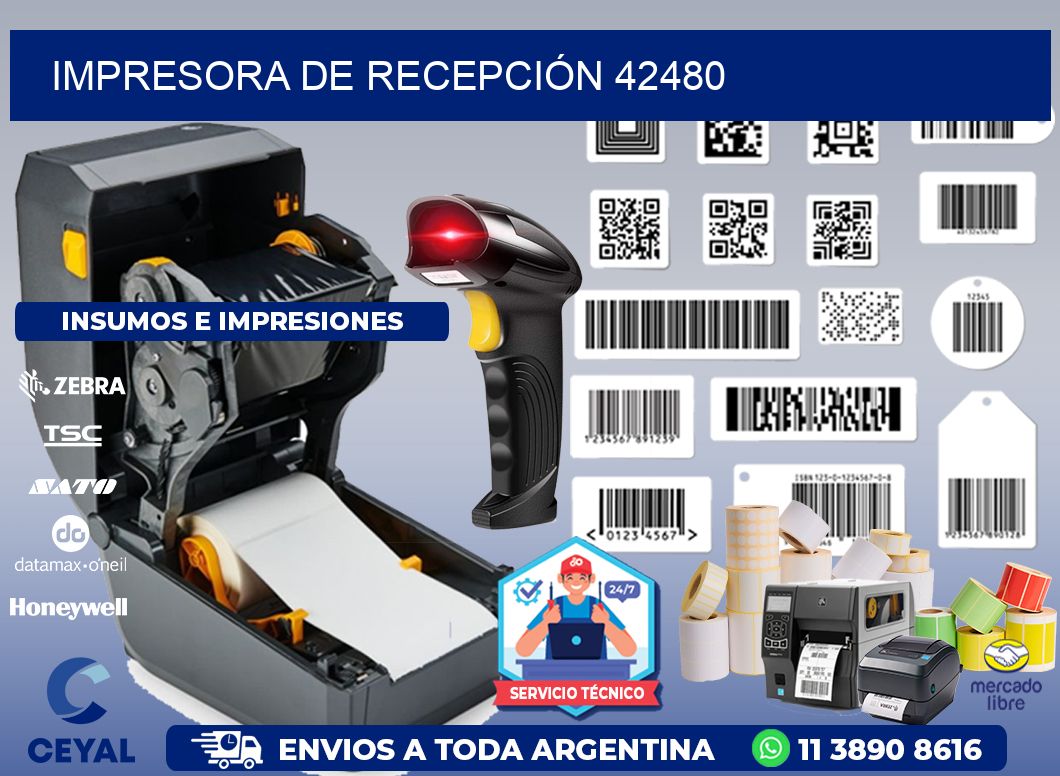 IMPRESORA DE RECEPCIÓN 42480