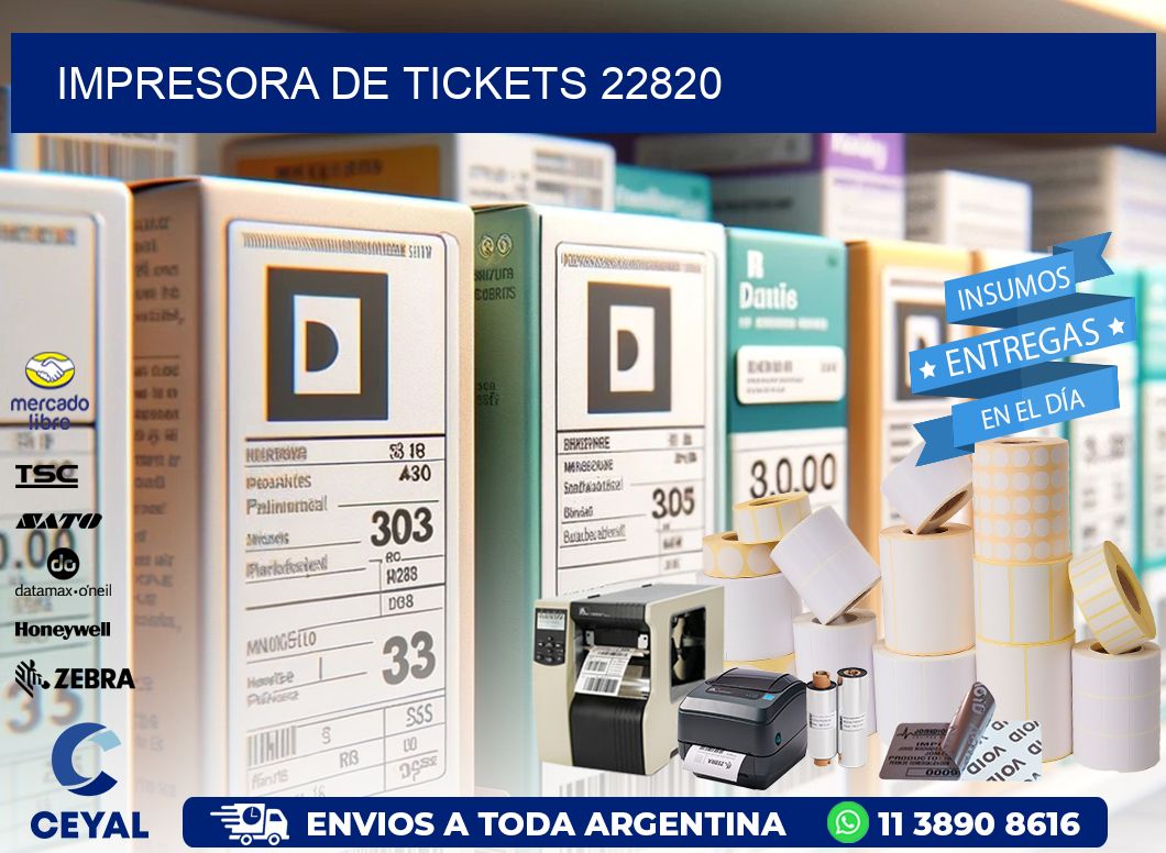 IMPRESORA DE TICKETS 22820