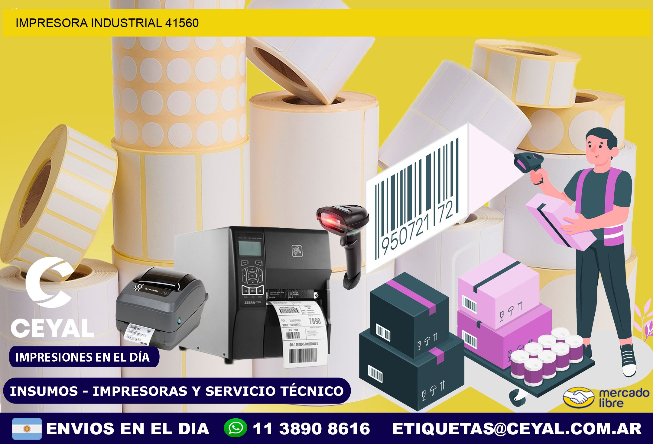 IMPRESORA INDUSTRIAL 41560