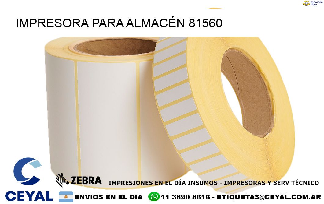 IMPRESORA PARA ALMACÉN 81560