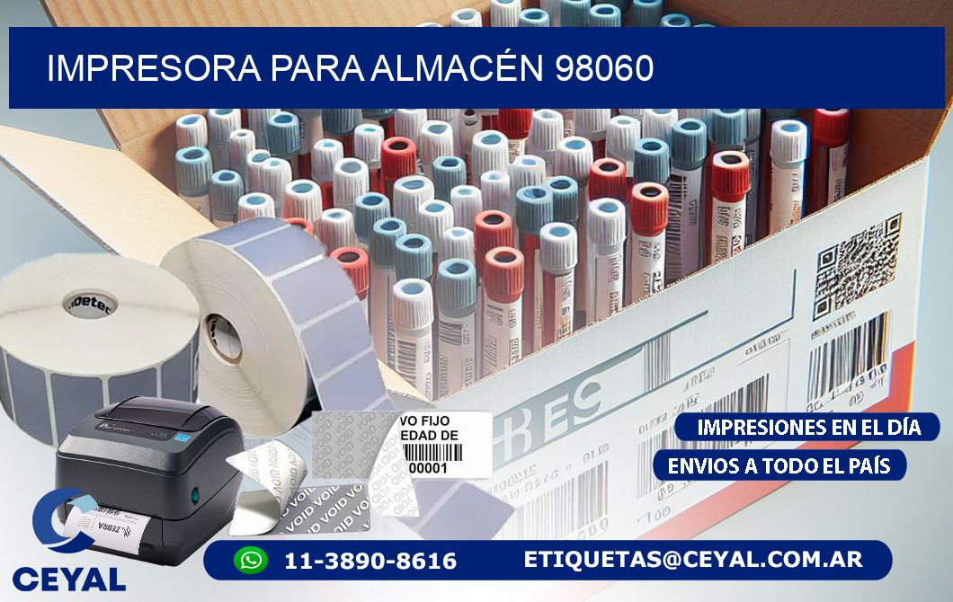 IMPRESORA PARA ALMACÉN 98060