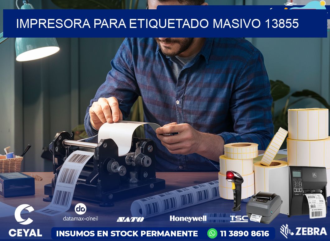 IMPRESORA PARA ETIQUETADO MASIVO 13855