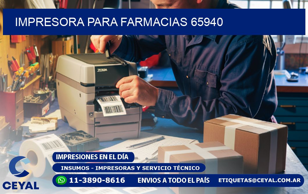 IMPRESORA PARA FARMACIAS 65940