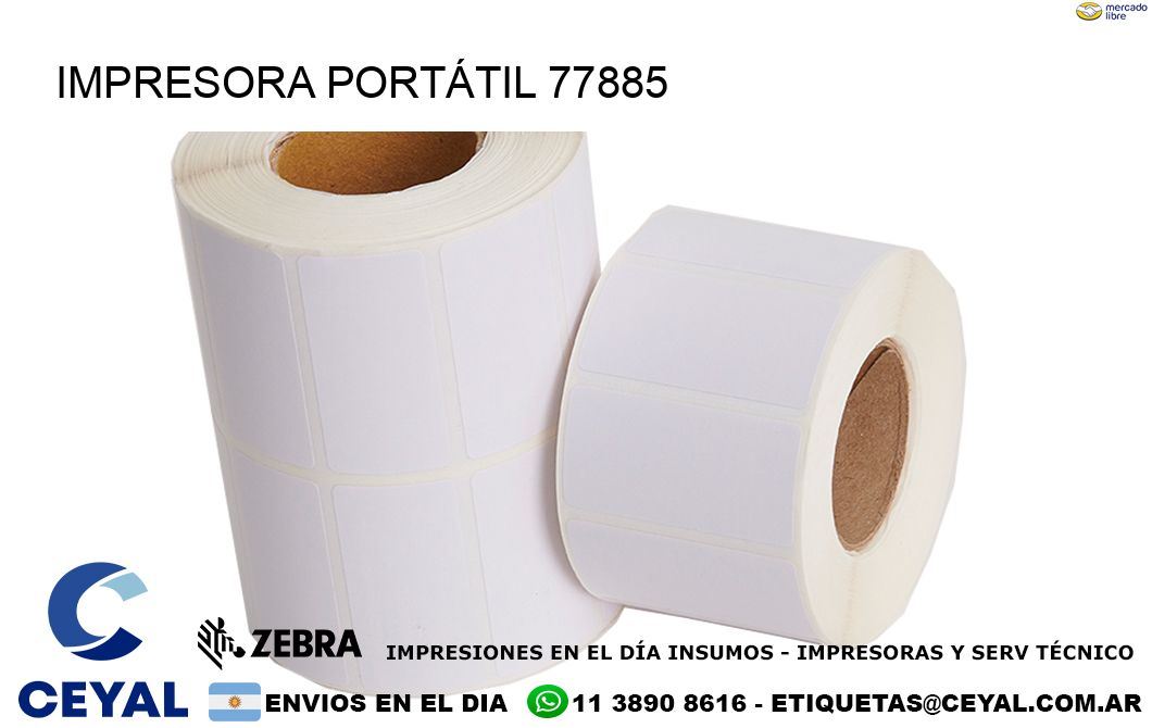 IMPRESORA PORTÁTIL 77885