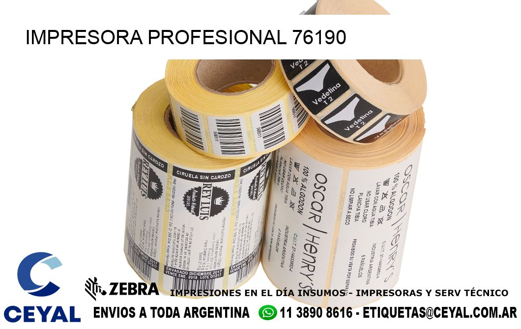 IMPRESORA PROFESIONAL 76190