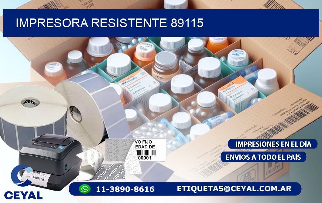 IMPRESORA RESISTENTE 89115