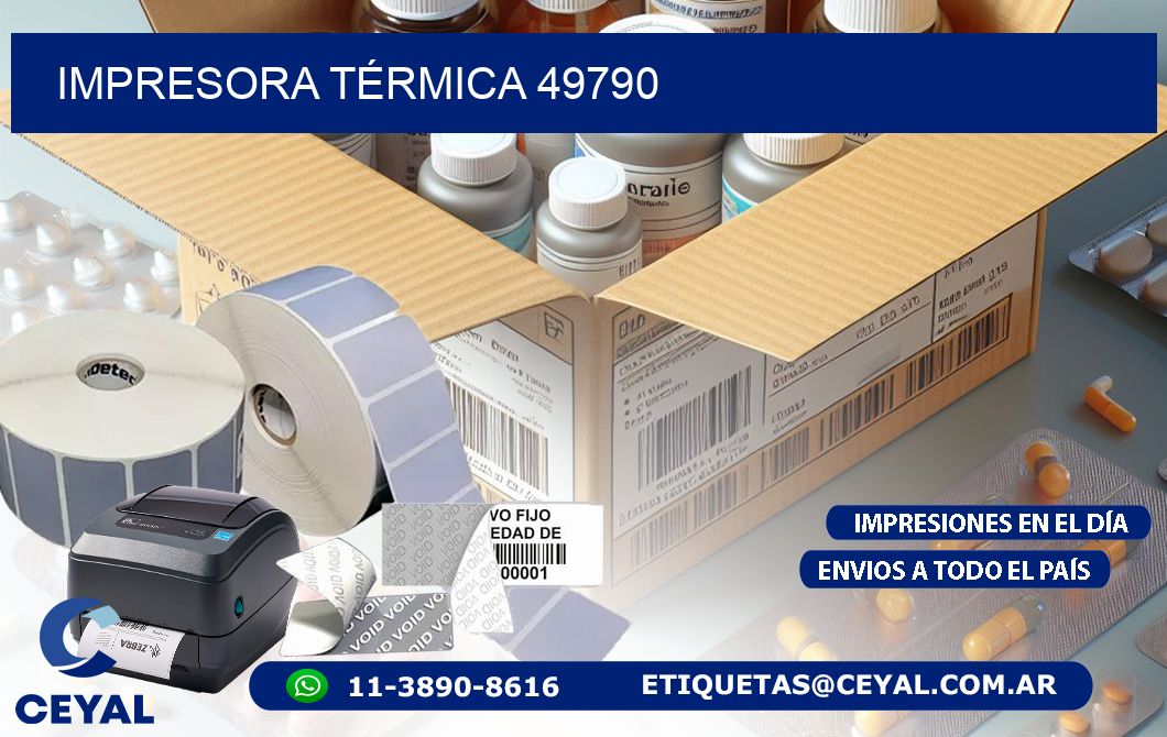 IMPRESORA TÉRMICA 49790