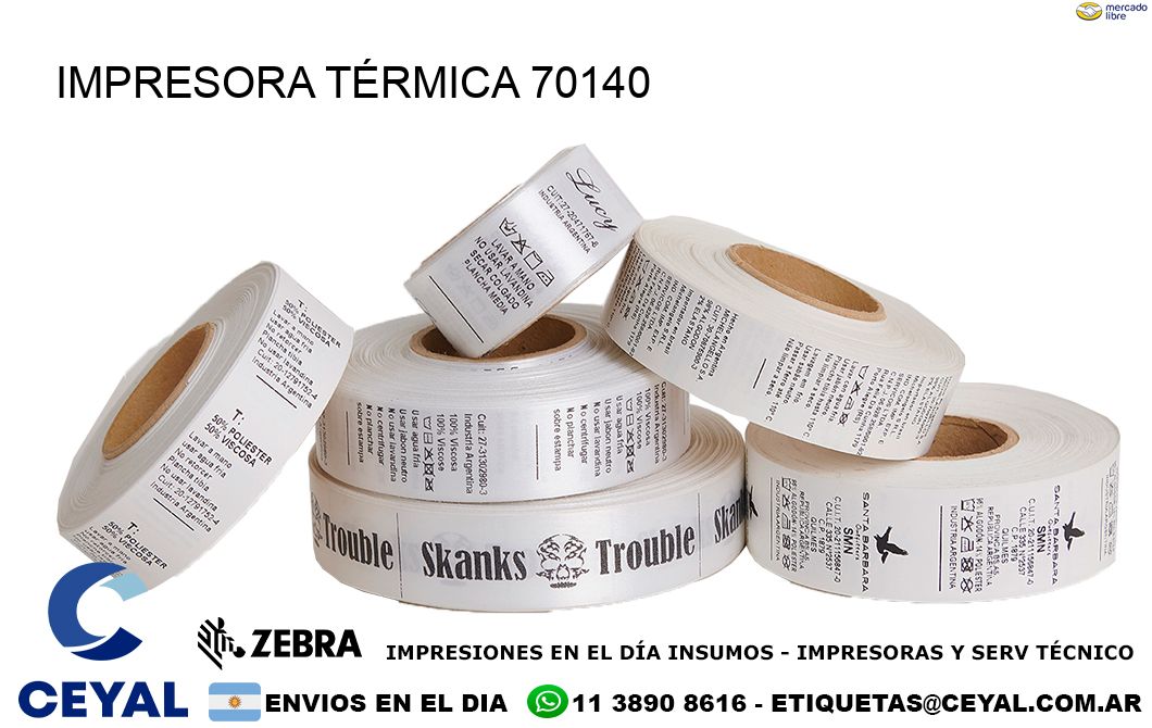 IMPRESORA TÉRMICA 70140