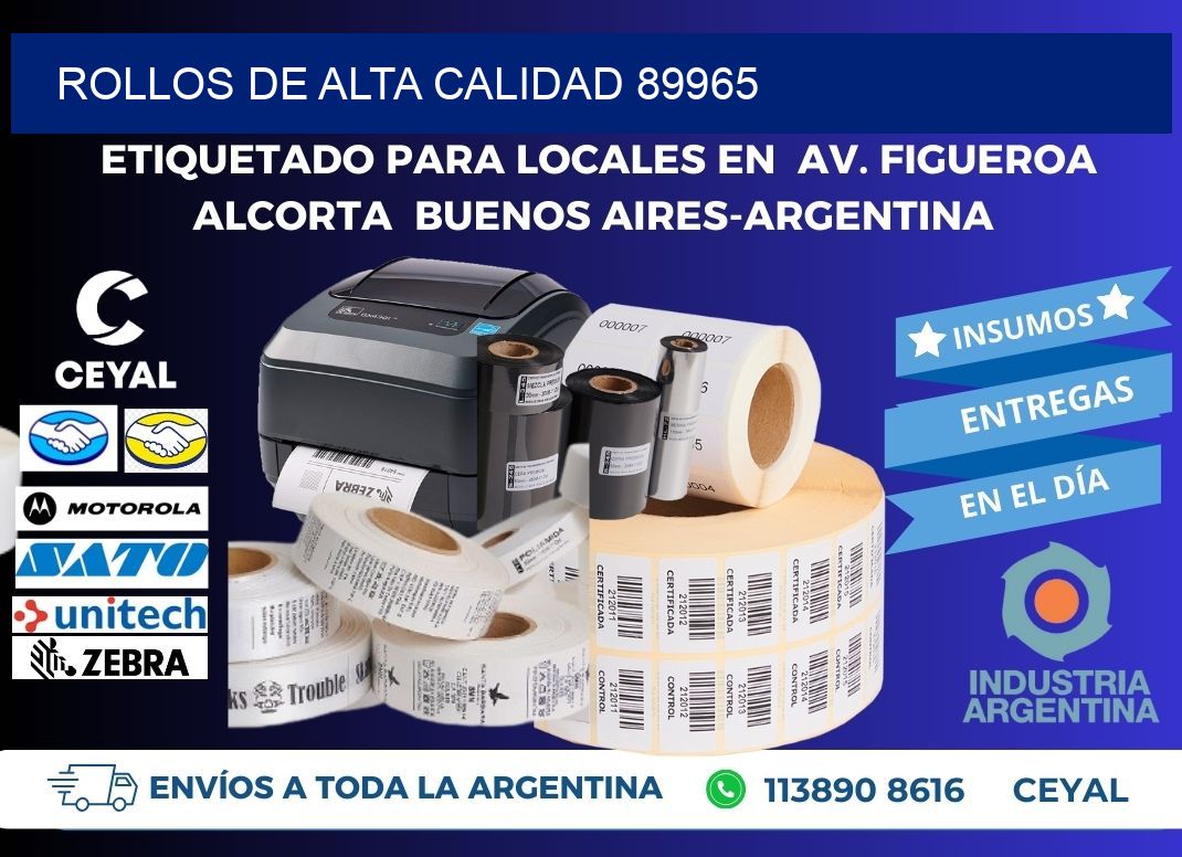 ROLLOS DE ALTA CALIDAD 89965