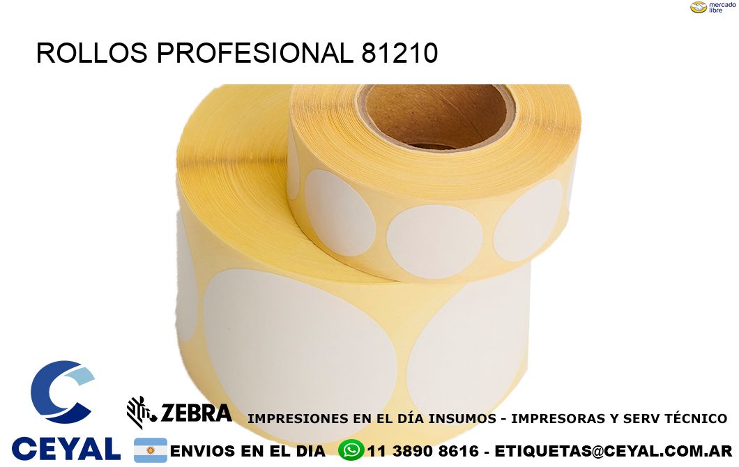 ROLLOS PROFESIONAL 81210
