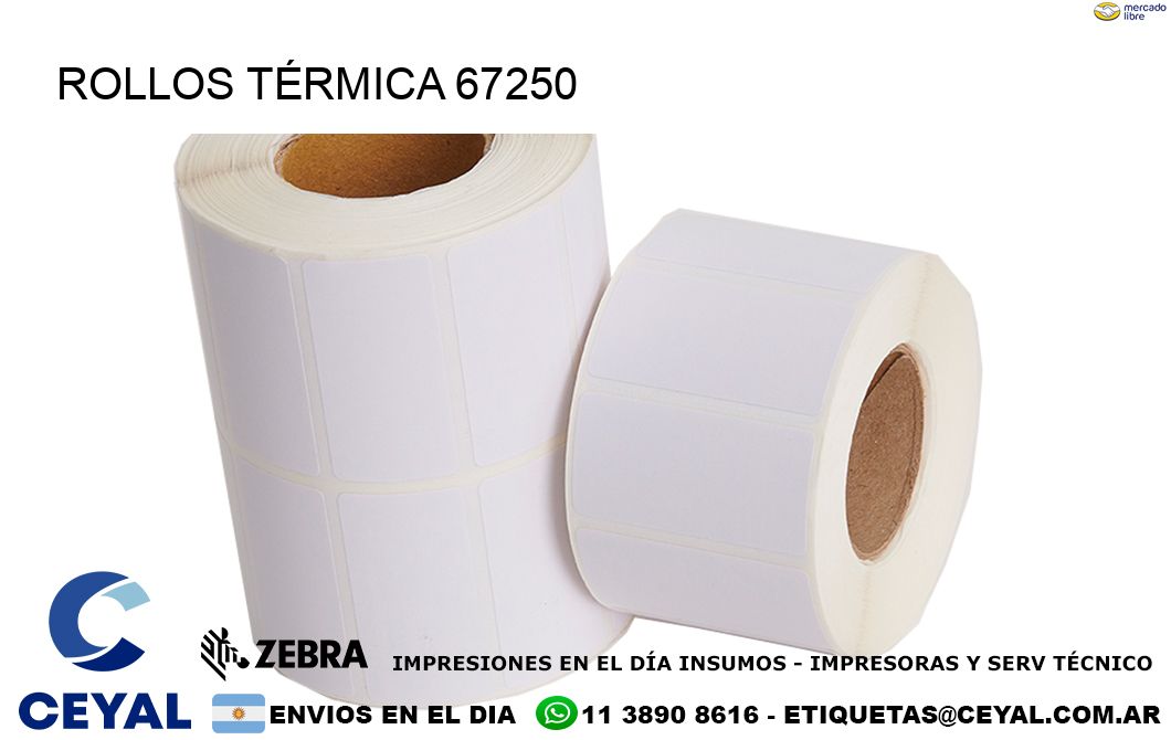 ROLLOS TÉRMICA 67250
