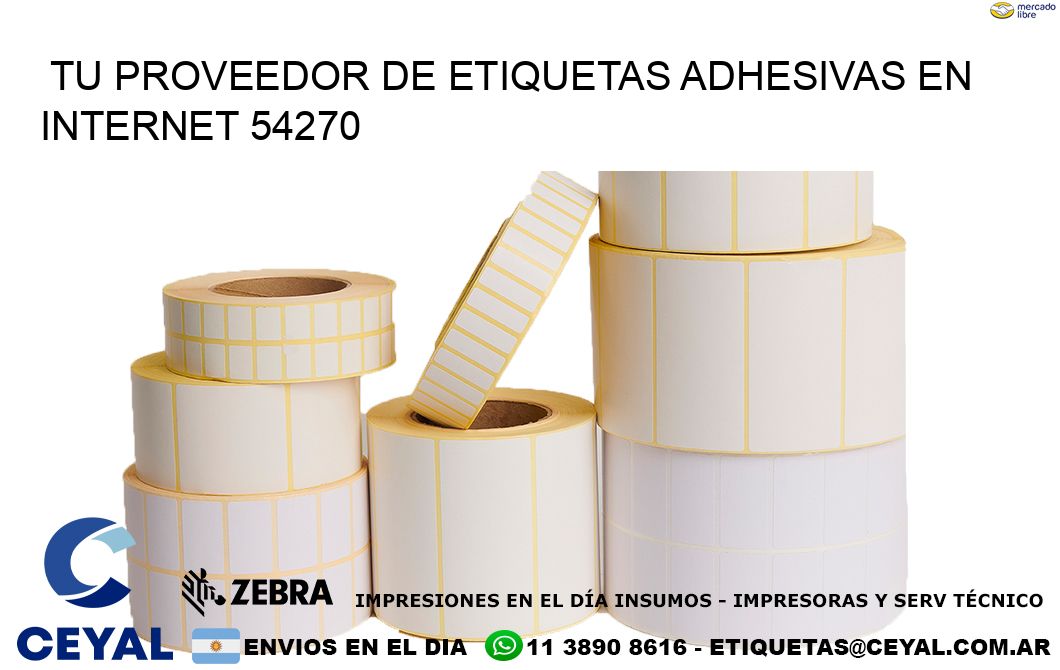 Tu Proveedor de Etiquetas Adhesivas en Internet 54270