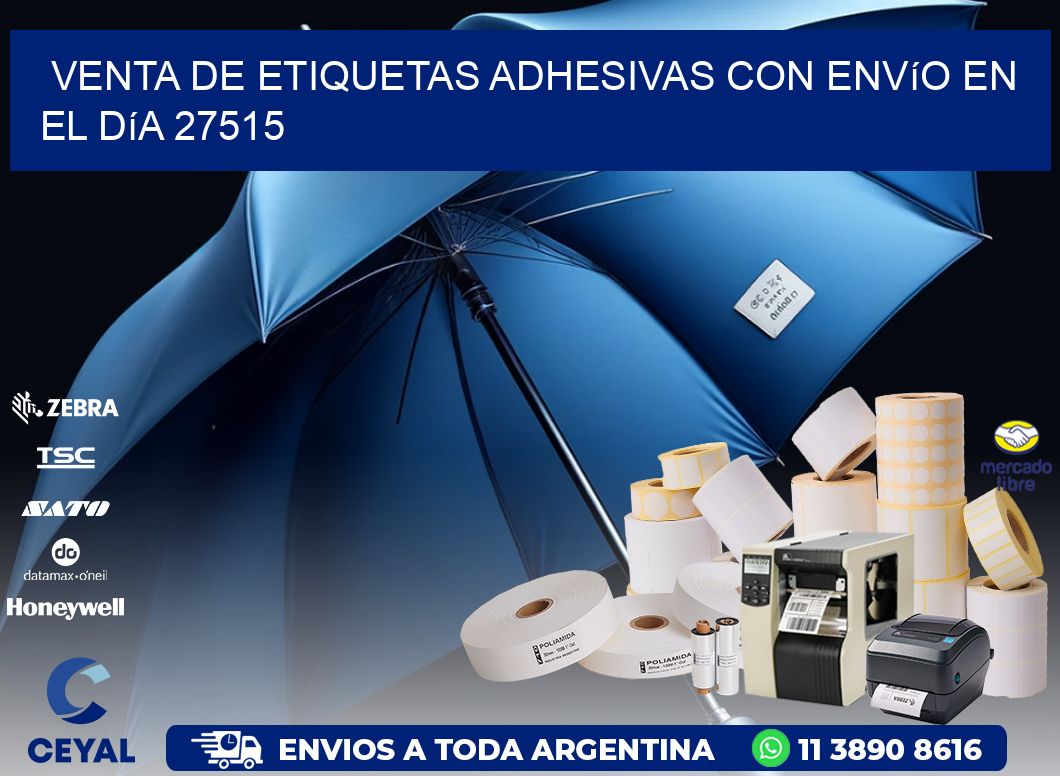 Venta de Etiquetas Adhesivas con Envío en el Día 27515