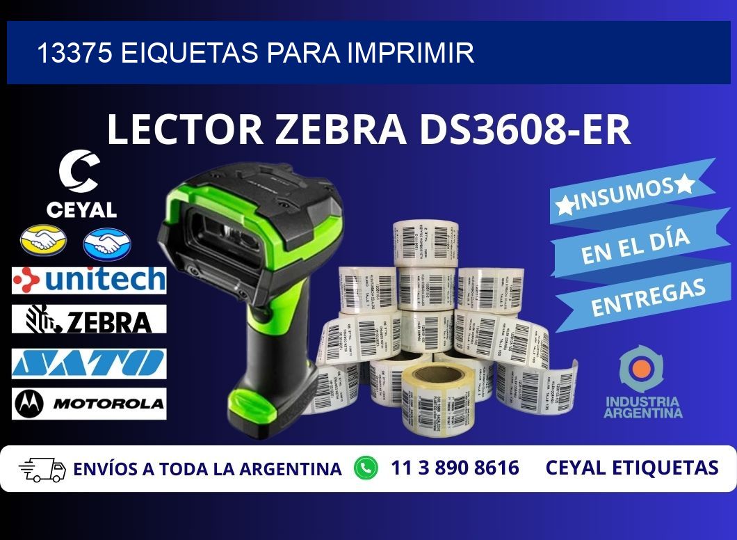 13375 EIQUETAS PARA IMPRIMIR
