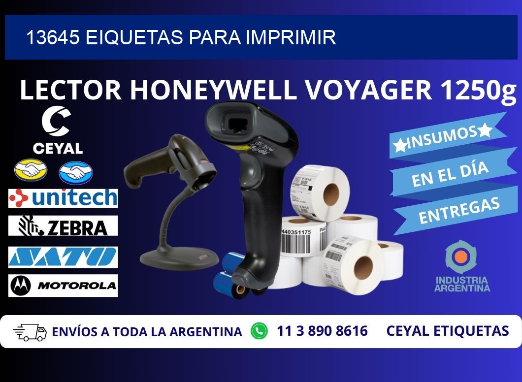 13645 EIQUETAS PARA IMPRIMIR