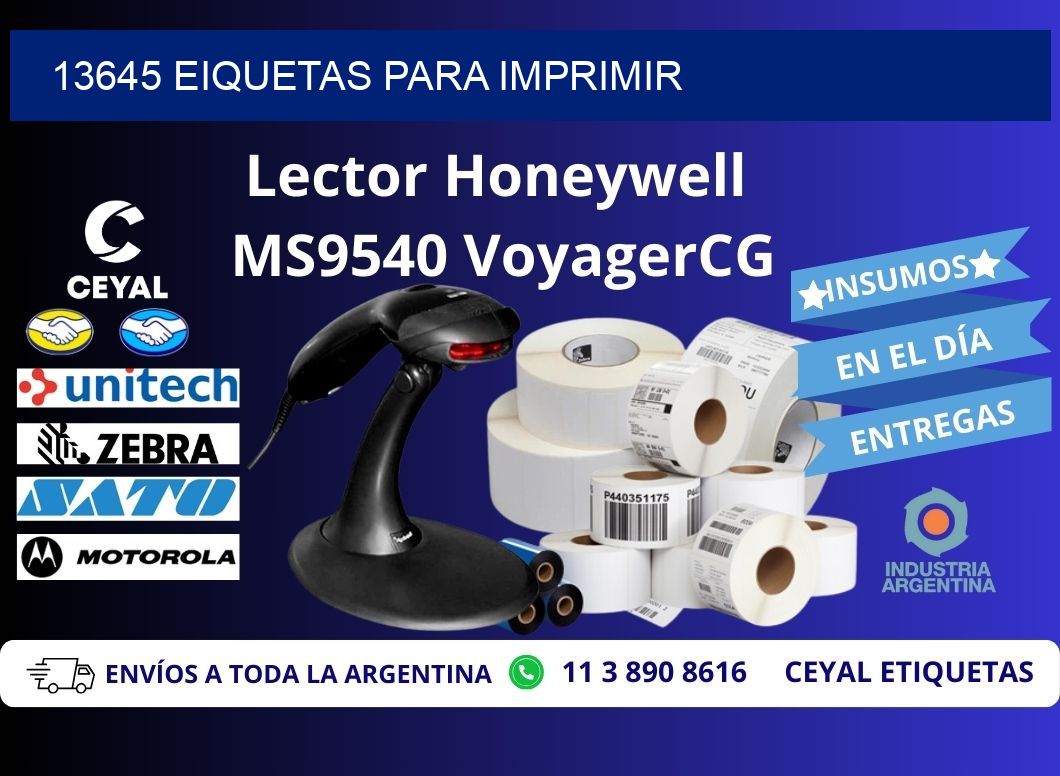13645 EIQUETAS PARA IMPRIMIR
